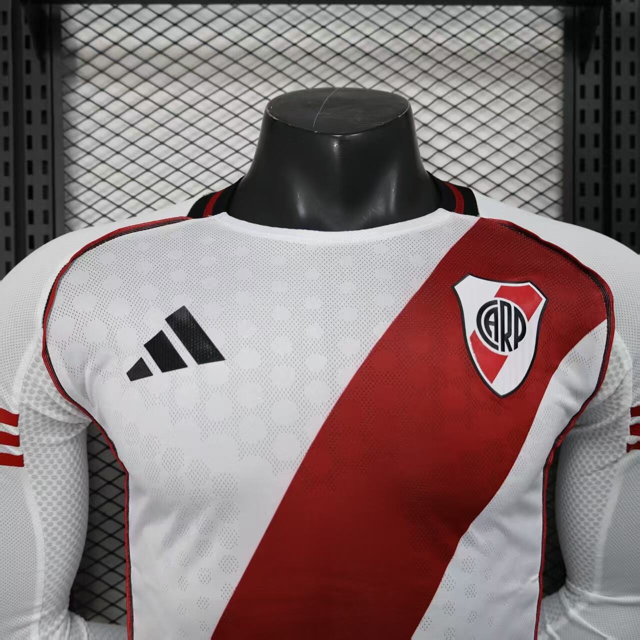River Plate Home Long Sleeve Jersey 2026 - Player version